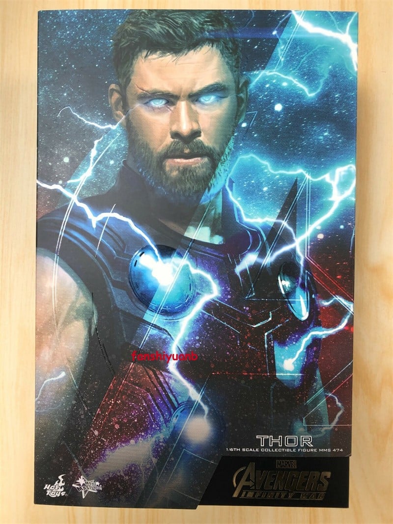 Hot Toys MMS474 Avengers 3 Infinity War Thor 1/6 Modellino Giocattolo
