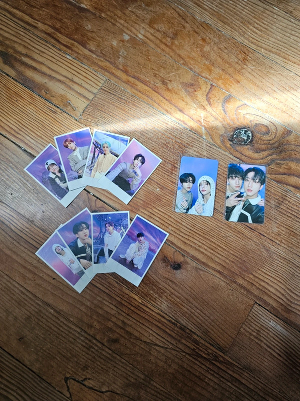 Stray kids rockstar photocards