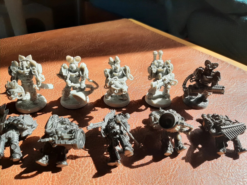 Proxy Noise Marine en résine – Warhammer 40K