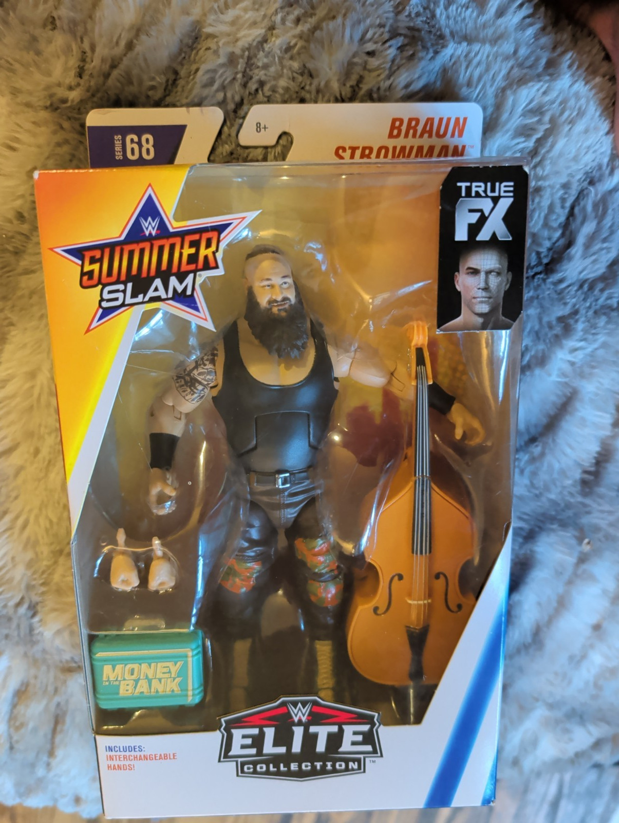 WWE Elite Braun Strowman Wrestling Figure 2019 Mattel Series 68 - Nuovo con scatola