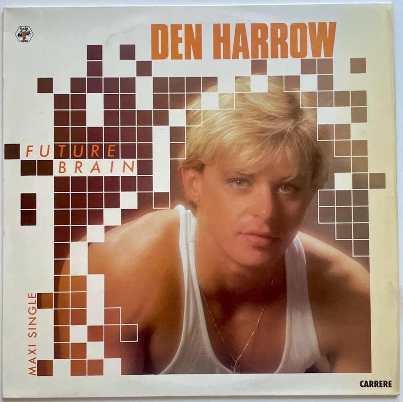 Disque vinyle maxi 45t - Den Harrow - Future brain