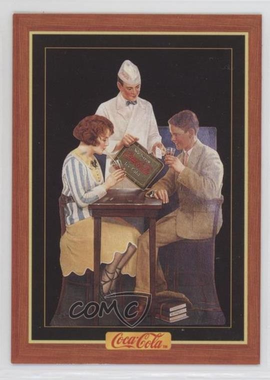 1995 Collect-A-Card The Coca-Cola Collection Serie 4 Questo Ritaglio di Cartone 0b7
