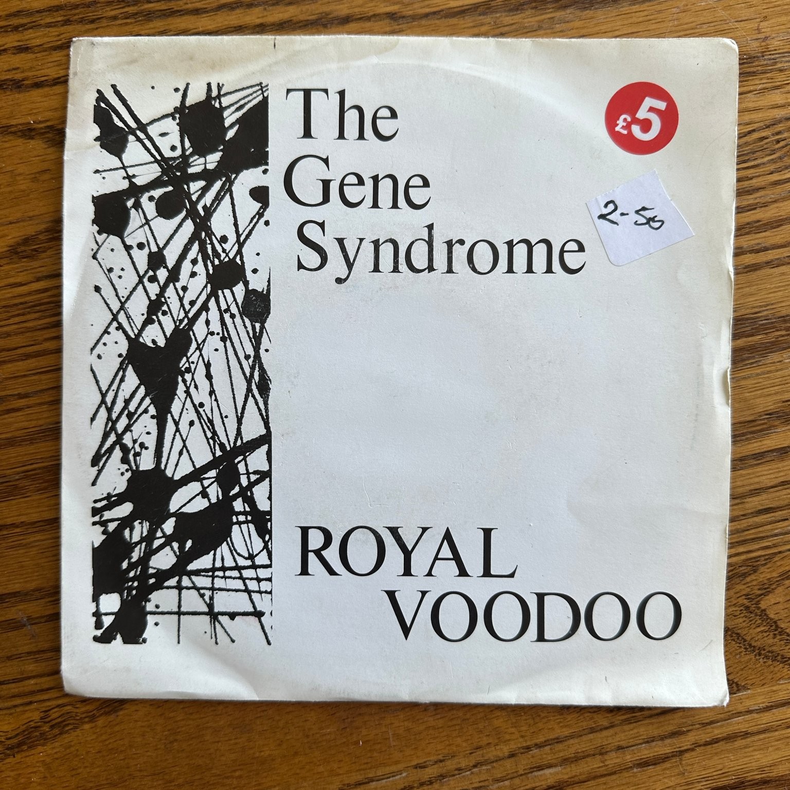 The Gene Syndrome - Phenomenal Sky 7" Single 1985 Gene Records New Wave 45 RPM