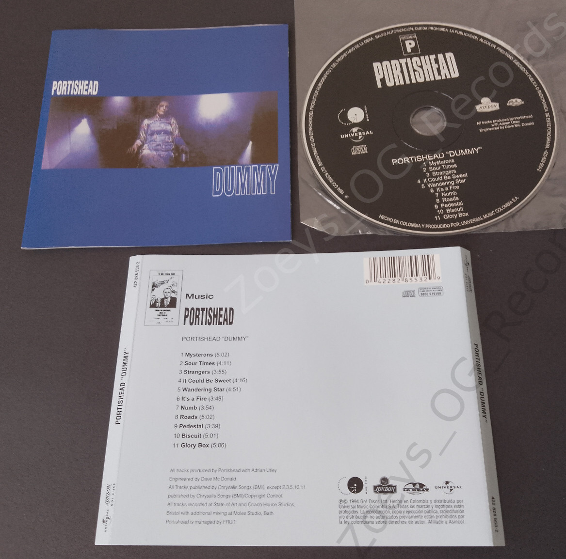 (Import CD) Portishead - Dummy 1994 - South America Press Rare Trip Hop