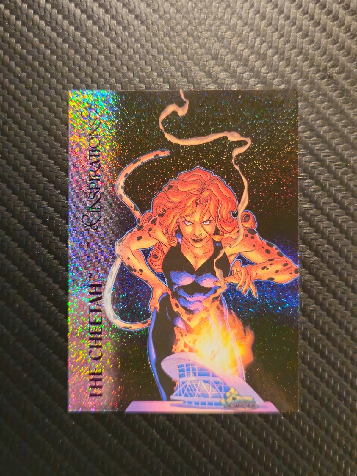 2026 Upper Deck DC Inspirations The Cheetah 314/399 Pattern Foil Purple #43