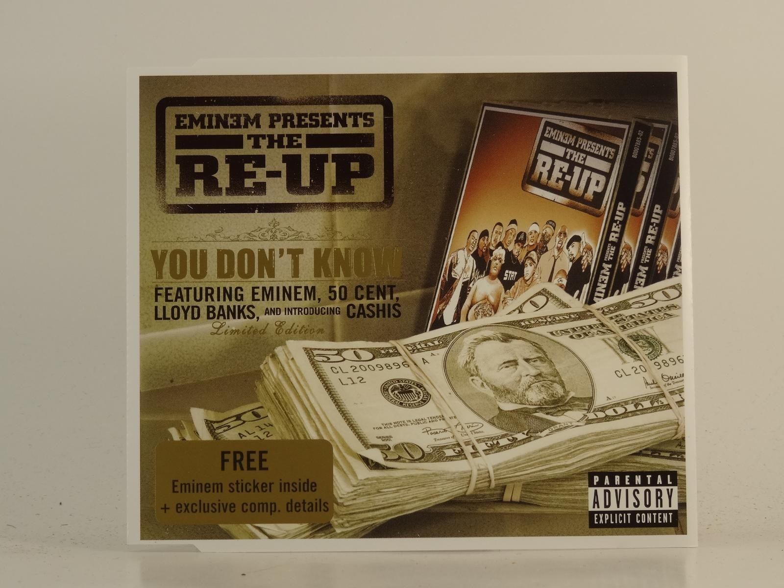 EMINEM YOU DON'T KNOW (H1) 2 Track CD Single plus Picture Sleeve SHADY