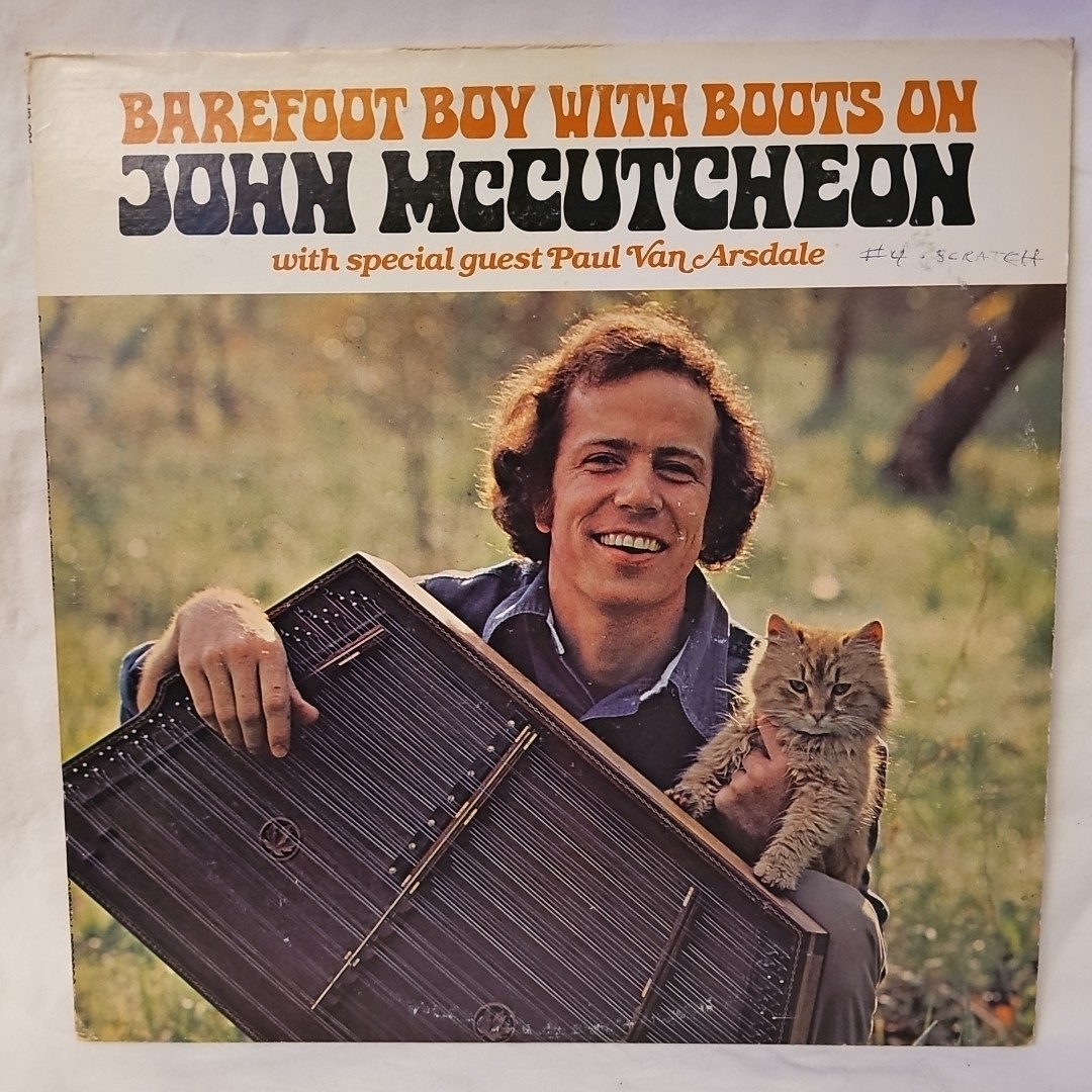 Barefoot Boy With Boots On John Mccutcheon Paul Van Arsdale Front Hall 1981 VG+