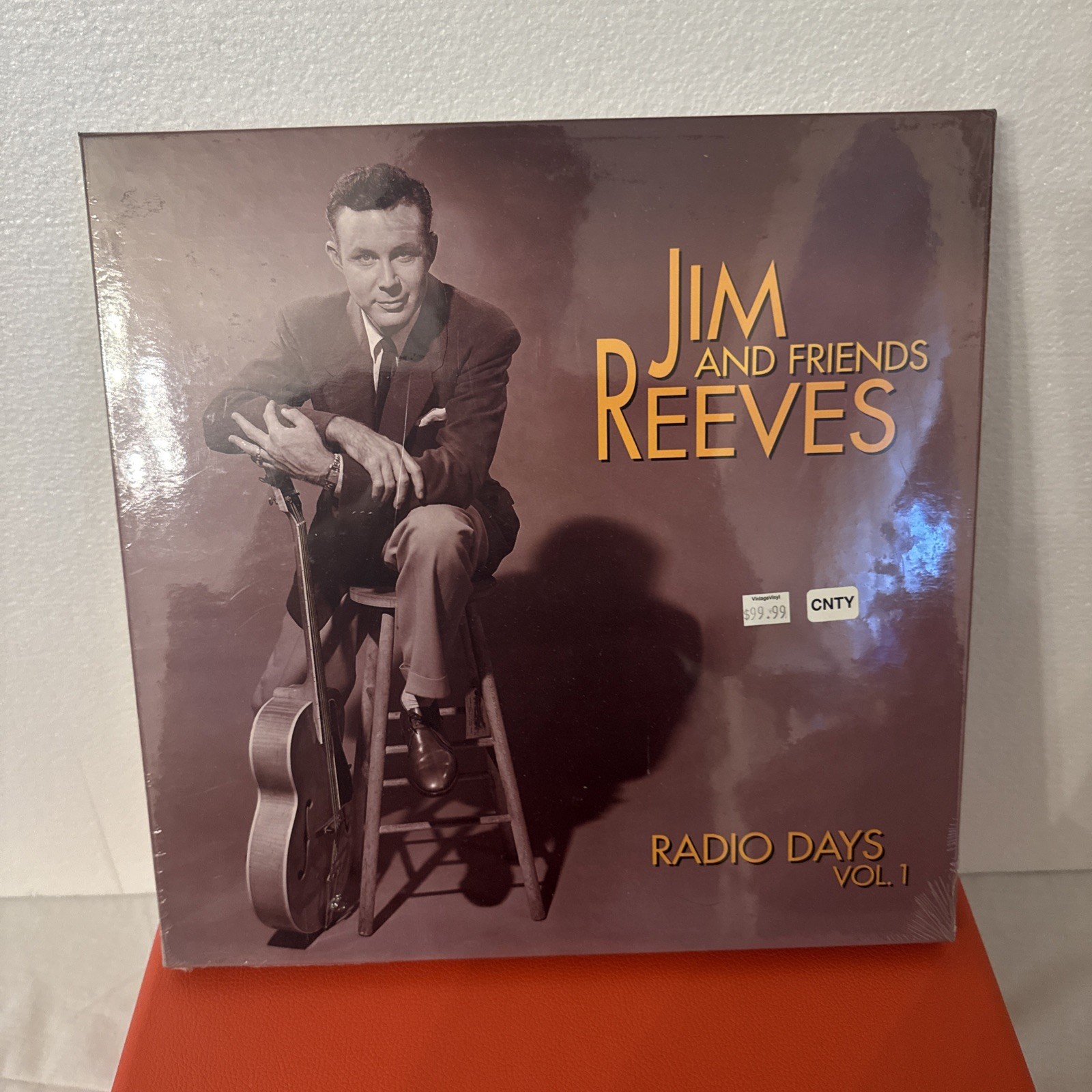 SEALED JIM REEVES and Friends "Radio Days Vol 1 (4) CDs 1998 Bear Family GERMANY