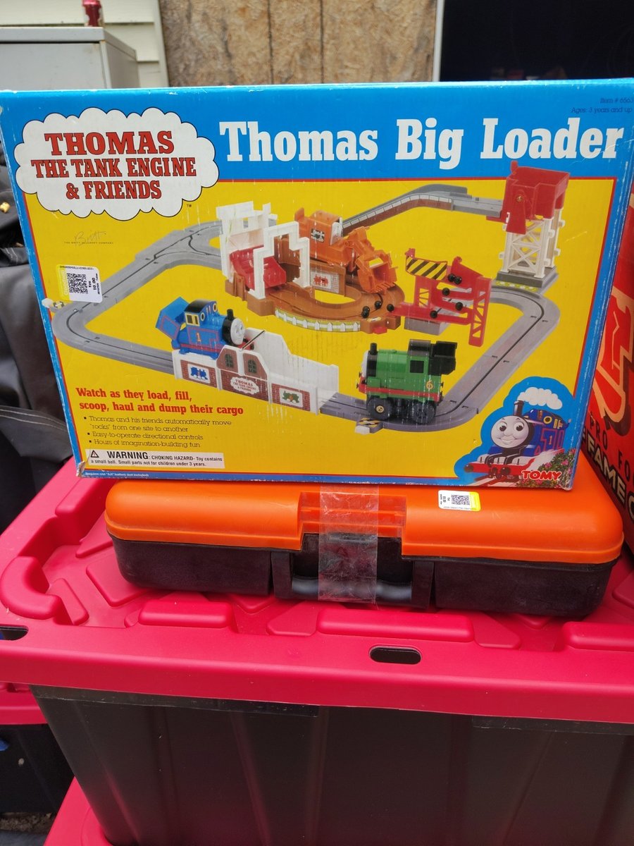Thomas The Tank Engine Thomas Big Loader Tomy #6563 ricambi con scatola