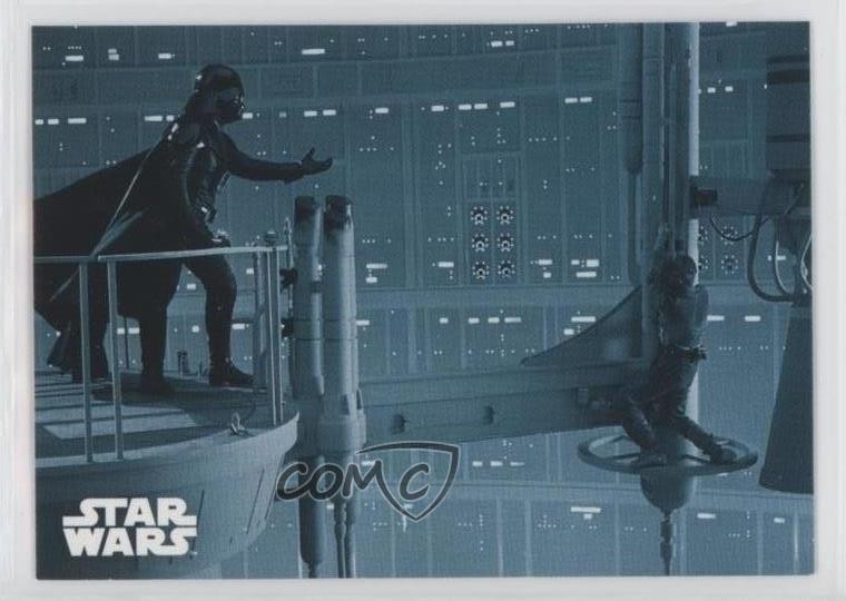 2019 Topps Star Wars Black and White: Empire Strikes Back Blue Darth Vader yf0