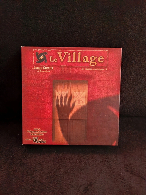 Jeu de plateau  Les loups garous de Thiercelieux et  extension no2 le village