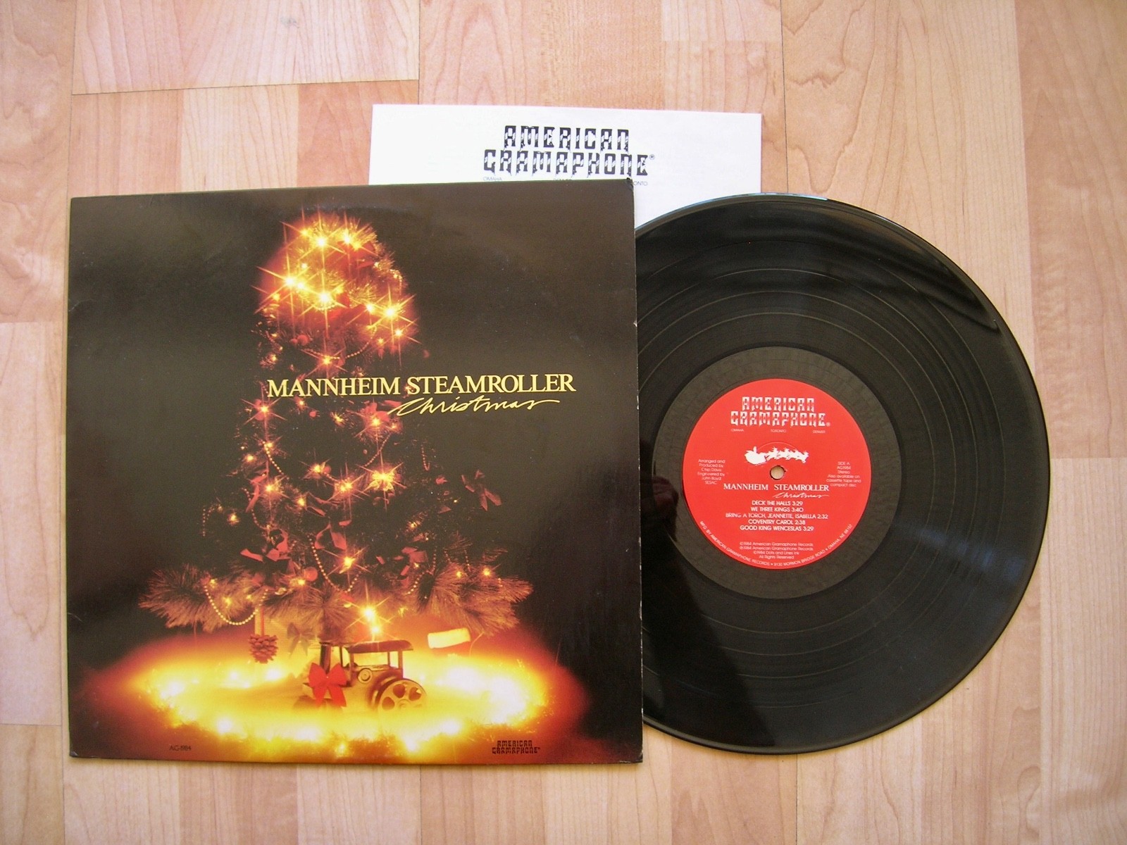 Mannheim Steamroller Christmas  American Gramophone AG 1984  orig 1984 EX