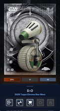 Star Wars card trader epic D-O Topps Chrome 2026