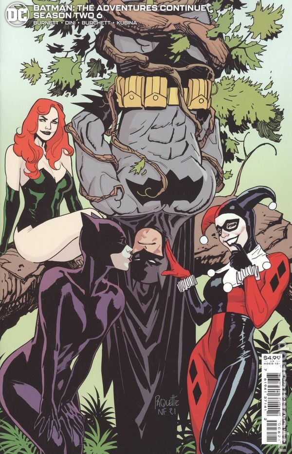 Batman The Adventures Continue Season II #6B Paquette NM 2022 Stock Image