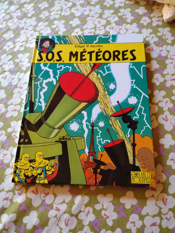 BD ' sos météores ' Blake et Mortimer neuf année 2000