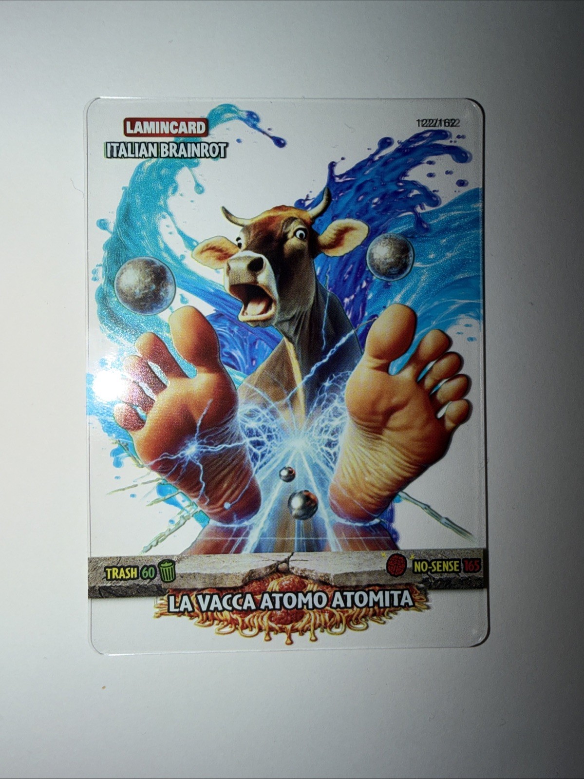 LaminCard Italian Brainrot Chaos La Vacca Atomo Atomita 122/162