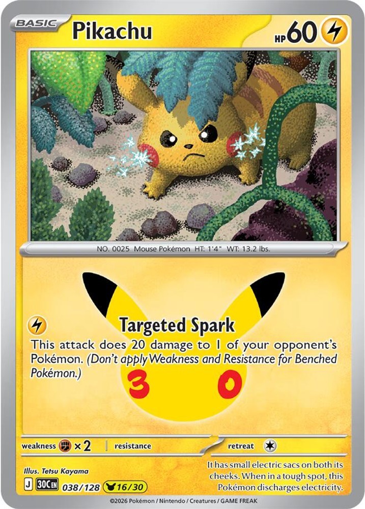 Pikachu [30C - 038/128]