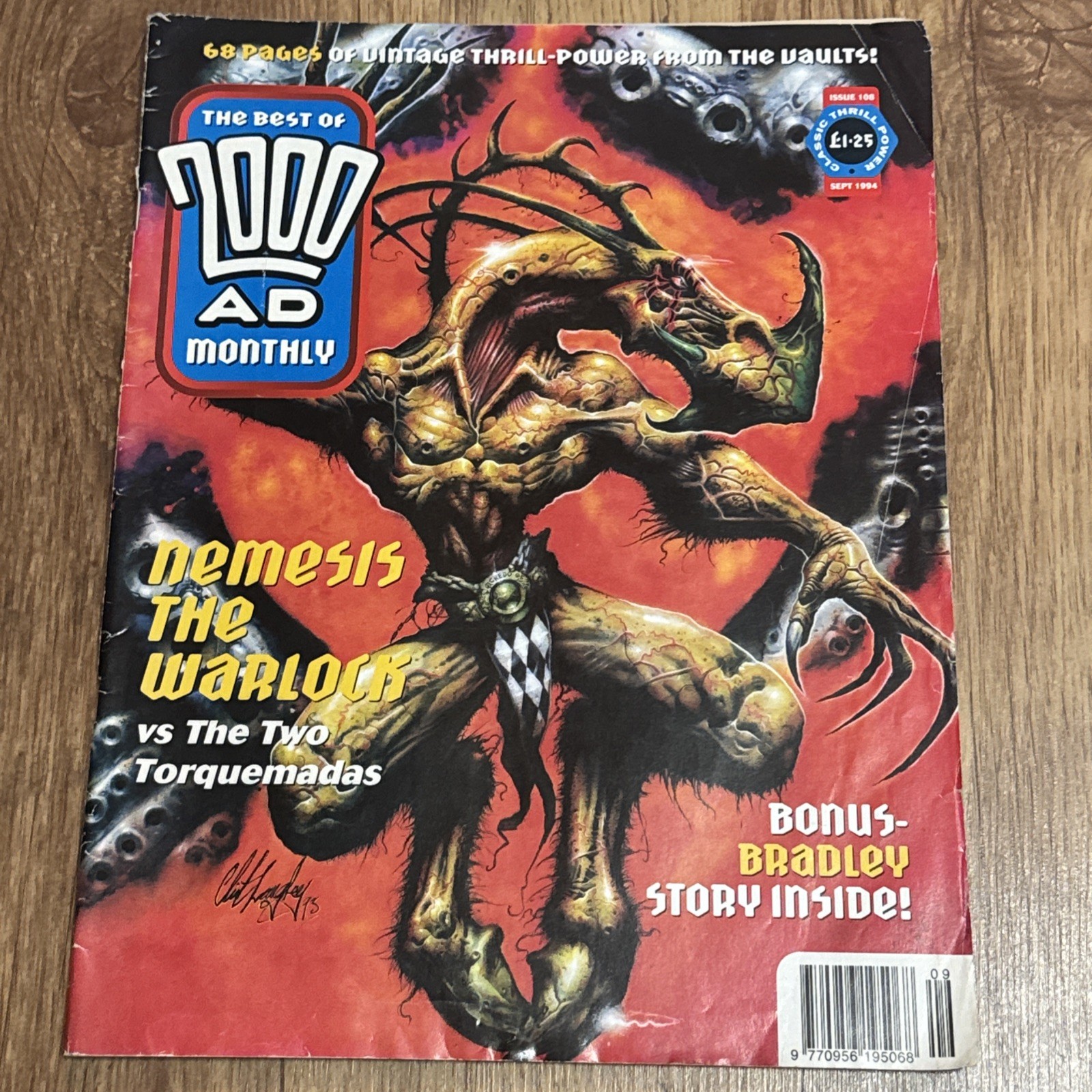 2000AD Best of Monthly #108 September 1994 Judge Dredd Comic