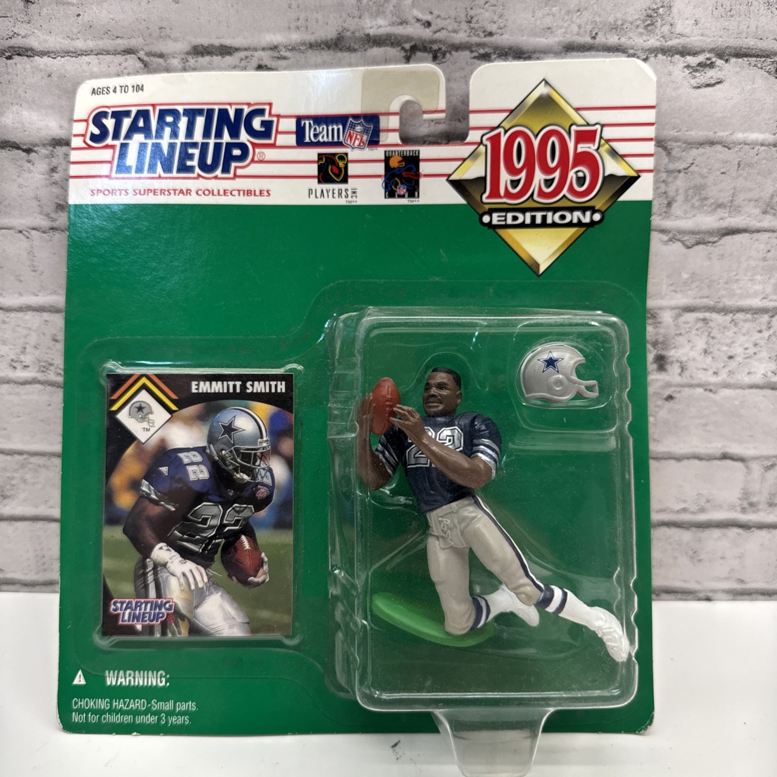 Starting Lineup 1995 Emmitt Smith NFL Dallas Cowboys NIB
