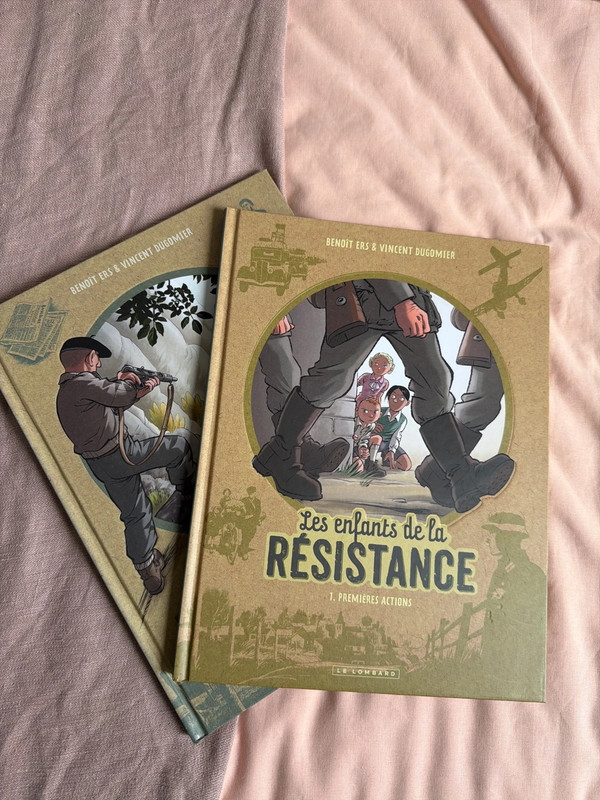 Lot de 2 BD : Les enfants de la resistance