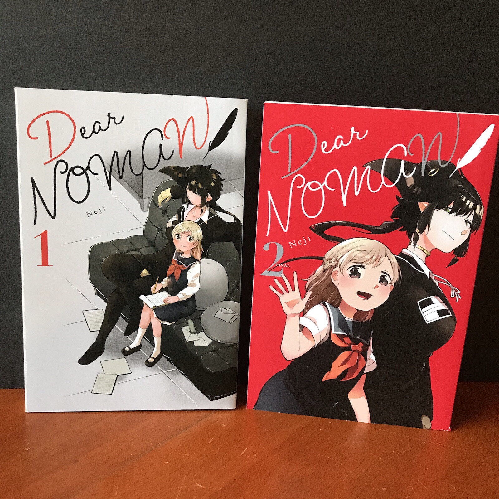 Lotto: Dear Noman Neji 1 2 libri manga inglese adolescente grafica yen stampa brossura
