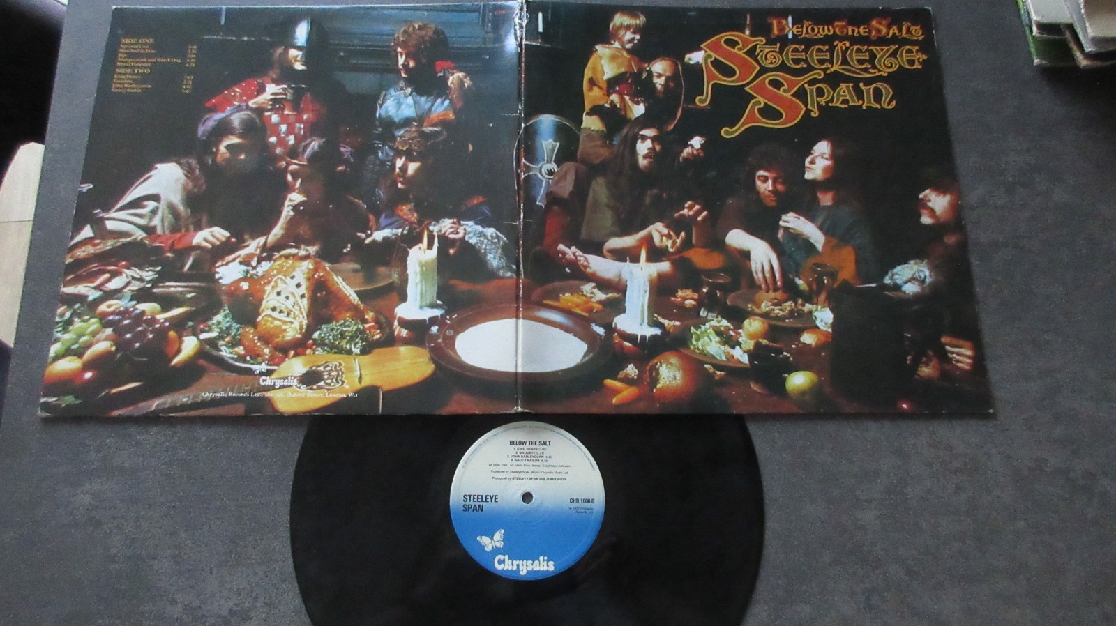 Steeleye Span Below the Salt LP 1972 *EX/NEAR MINT*GF*