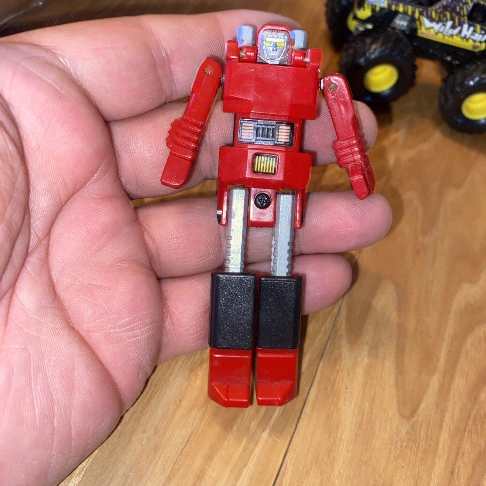 VINTAGE 1983 GOBOTS SCOOTER MR-16 BANDAI JAPAN TRANSFORMER LOOSE FIGURE! L9