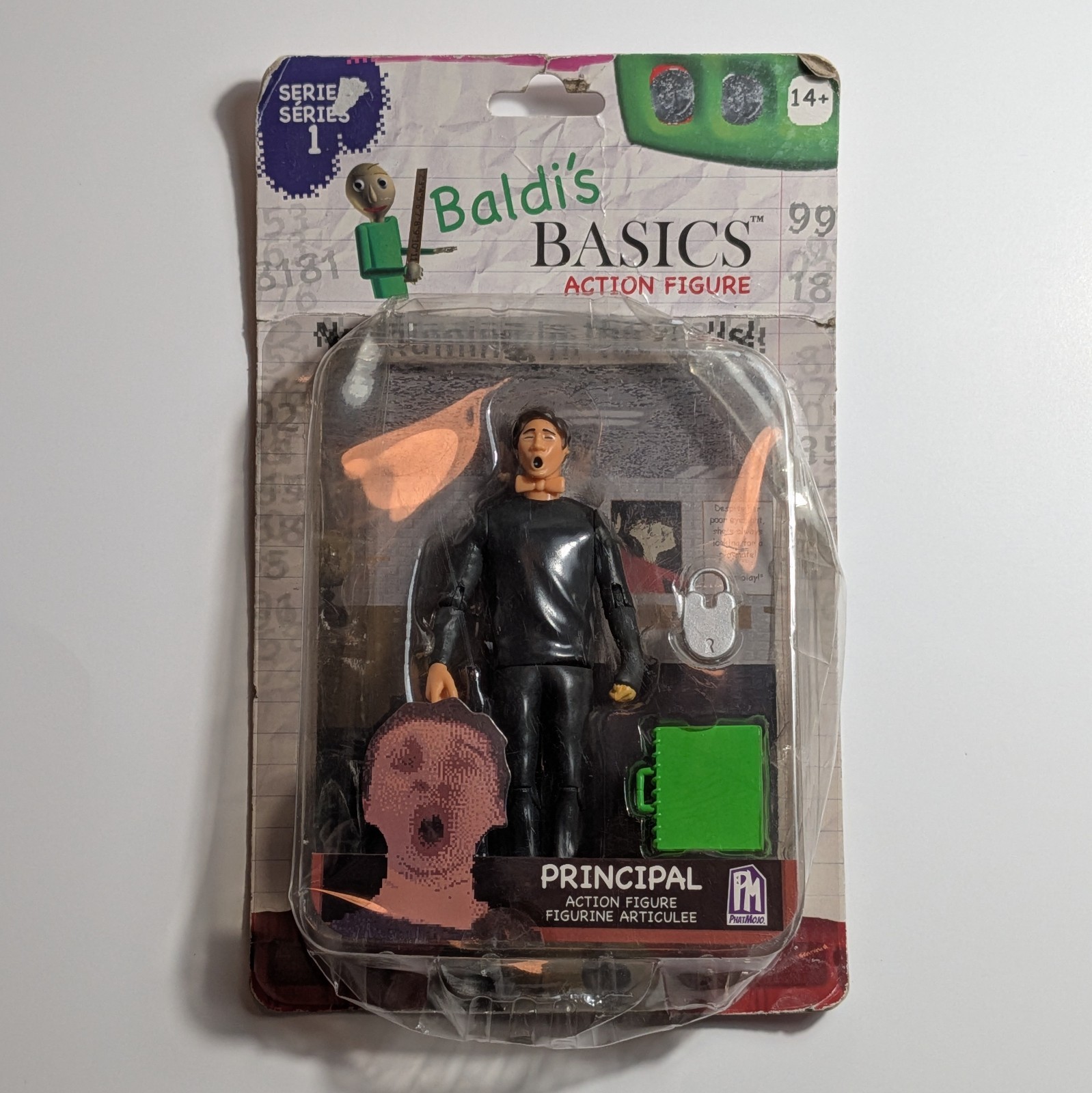 PhatMojo Baldi's Basics Principal Action Figure Series 1 New DMGD Box
