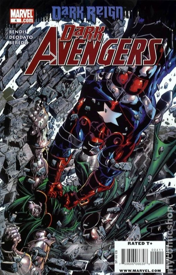 Dark Avengers #4A Deodato VF 2009 immagine stock