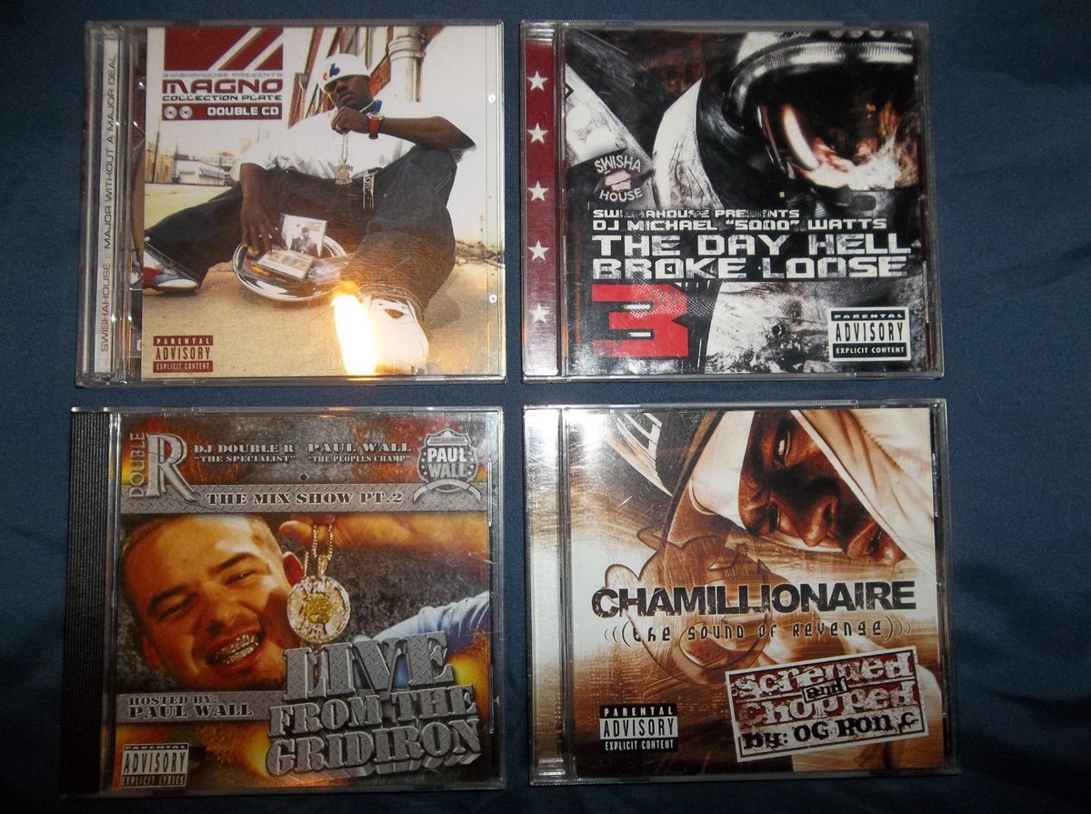TEXAS RAP cd lot: Chamillionaire, Magno, Swishahouse,PAUL WALL