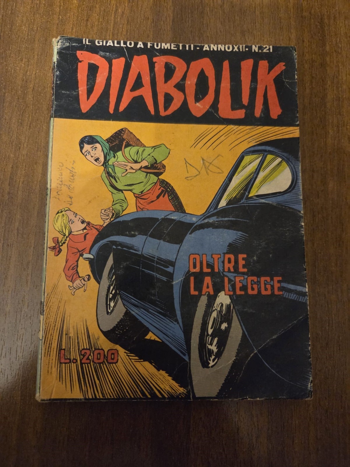 Diabolik Anno XII n.21 - Oltre la legge