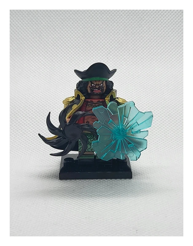 Figurine Type Lego - One Piece - Marshall D. Teach (Barbe Noire) (Lego-style Figure - One Piece)