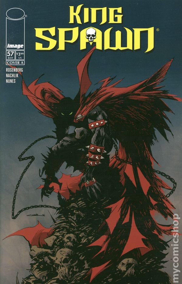King Spawn #57A quasi nuovo 2026 immagine stock