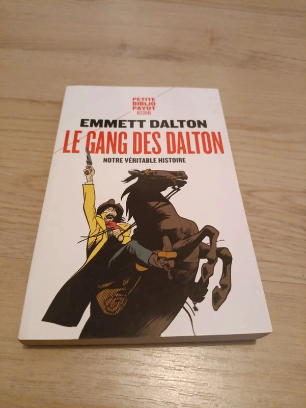 Livre Le Gang des dalton Emmett Dalton