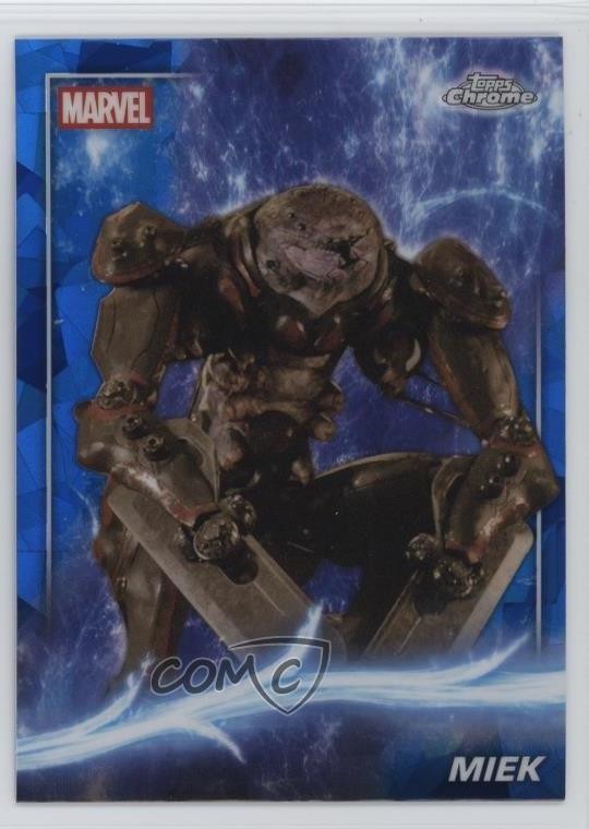 2025 Topps Chrome Marvel Studios Sapphire Miek #78 rw9