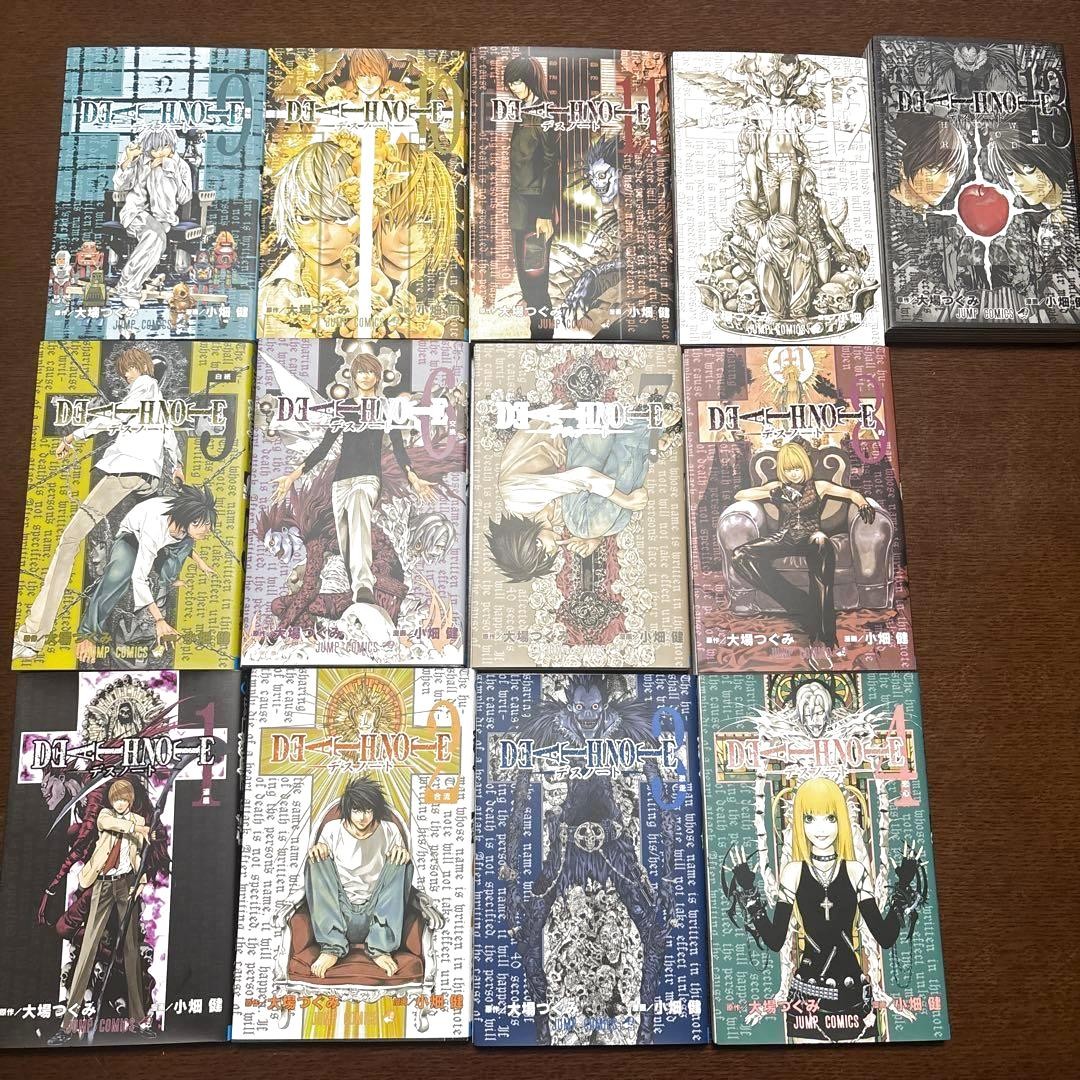 Death Note Comic Vol.1-12+13 Set Completo Manga Giapponese