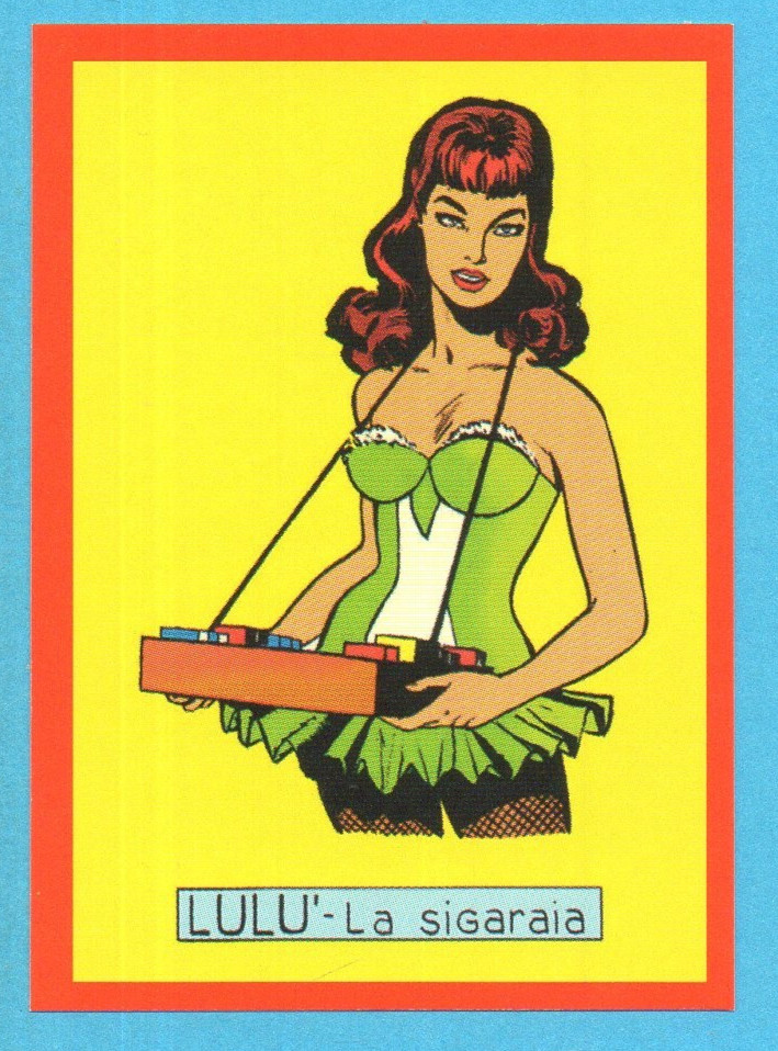 DIABOLIK IL RE DEL TERRORE-PANINI 2017-Figurina n. 260-LULU'-LA SIGARAIA-NUOVA