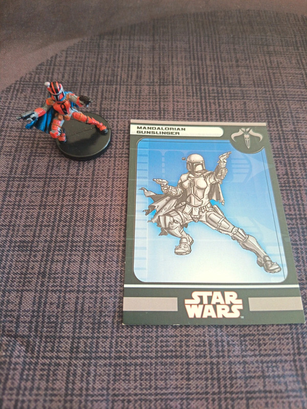 Figurine Mandalorian Gunslinger Star Wars Miniatures [UC]