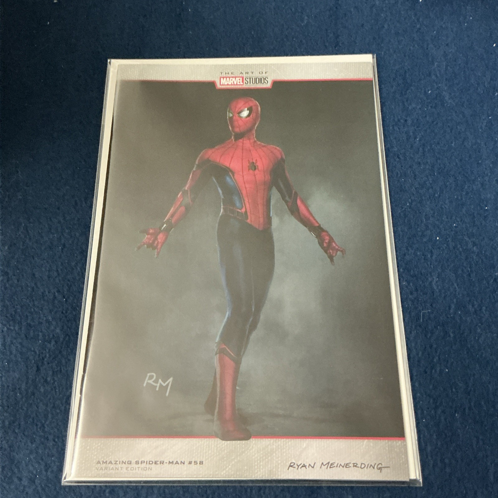 AMAZING SPIDER-MAN #58 ART OF VARIANT FIRST PRINT MARVEL COMICS (2024) TOMBSTONE