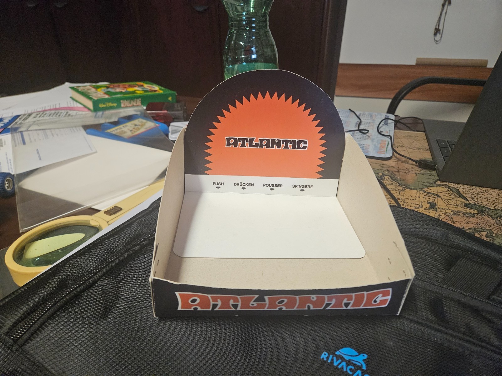 ATLANTI ORIGINALE PORTA SCATOLE DI SOLDATINI PICCOLO