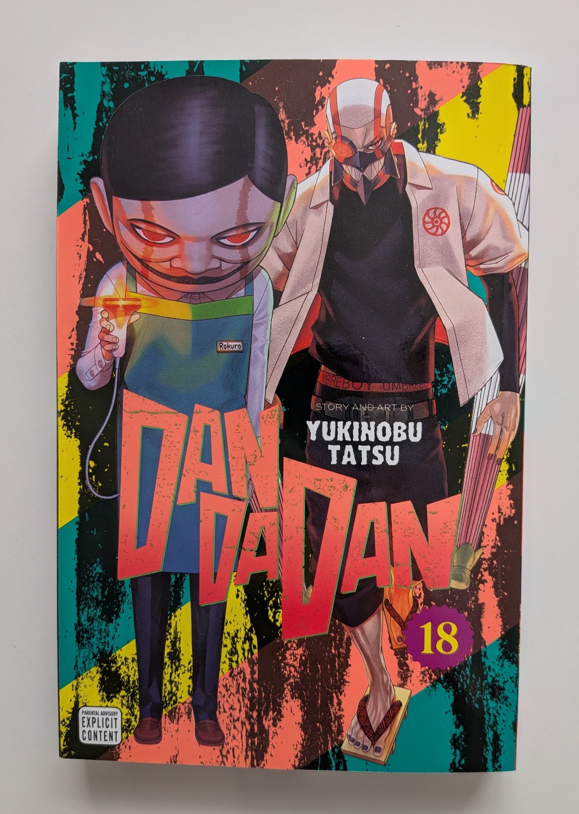Dandadan vol. 18 di Yukinobu Tatsu Manga Inglese Viz Media Volume 18