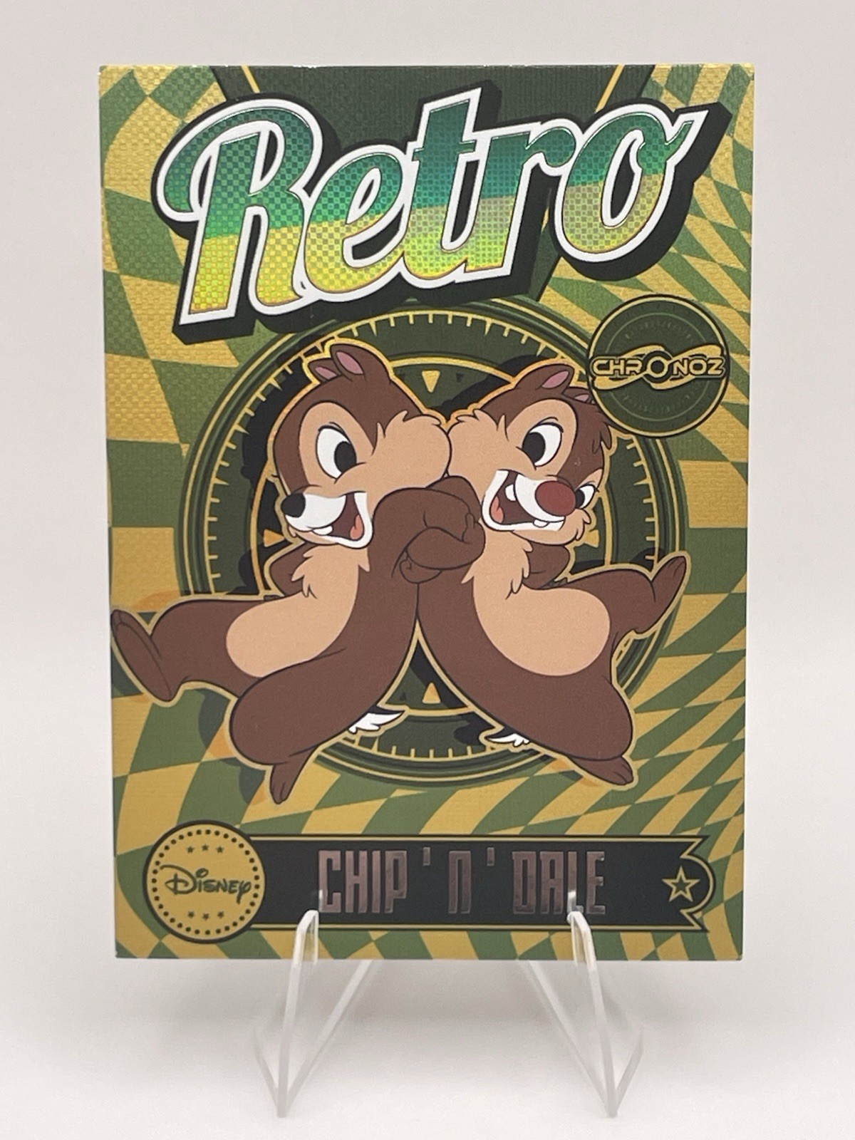 2026 CardFun Chronoz Disney Legacy CHIP N DALE Retro Base Verde/70 #CDL-RBGR-07