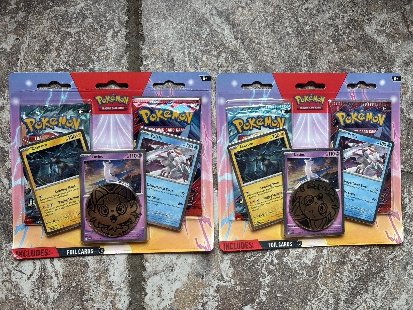 Pokemon TCG 2 Blister Rivali Destinati e Viaggio Insieme Nuovo Sigillato in Fabbrica