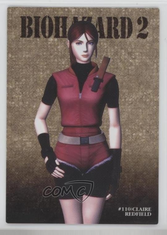 1998 Bandai All Capcom World Carddass Masters Claire Redfield #110 0q9m