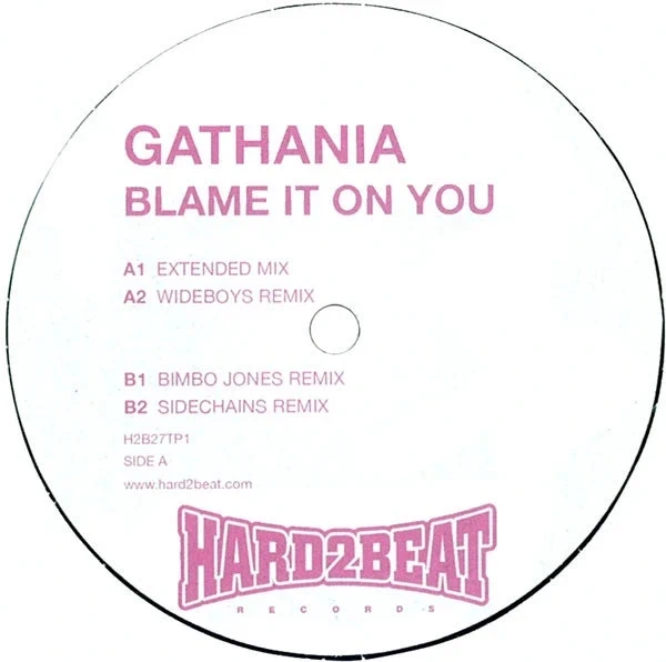 Vinilo Gathania - Blame It On You
