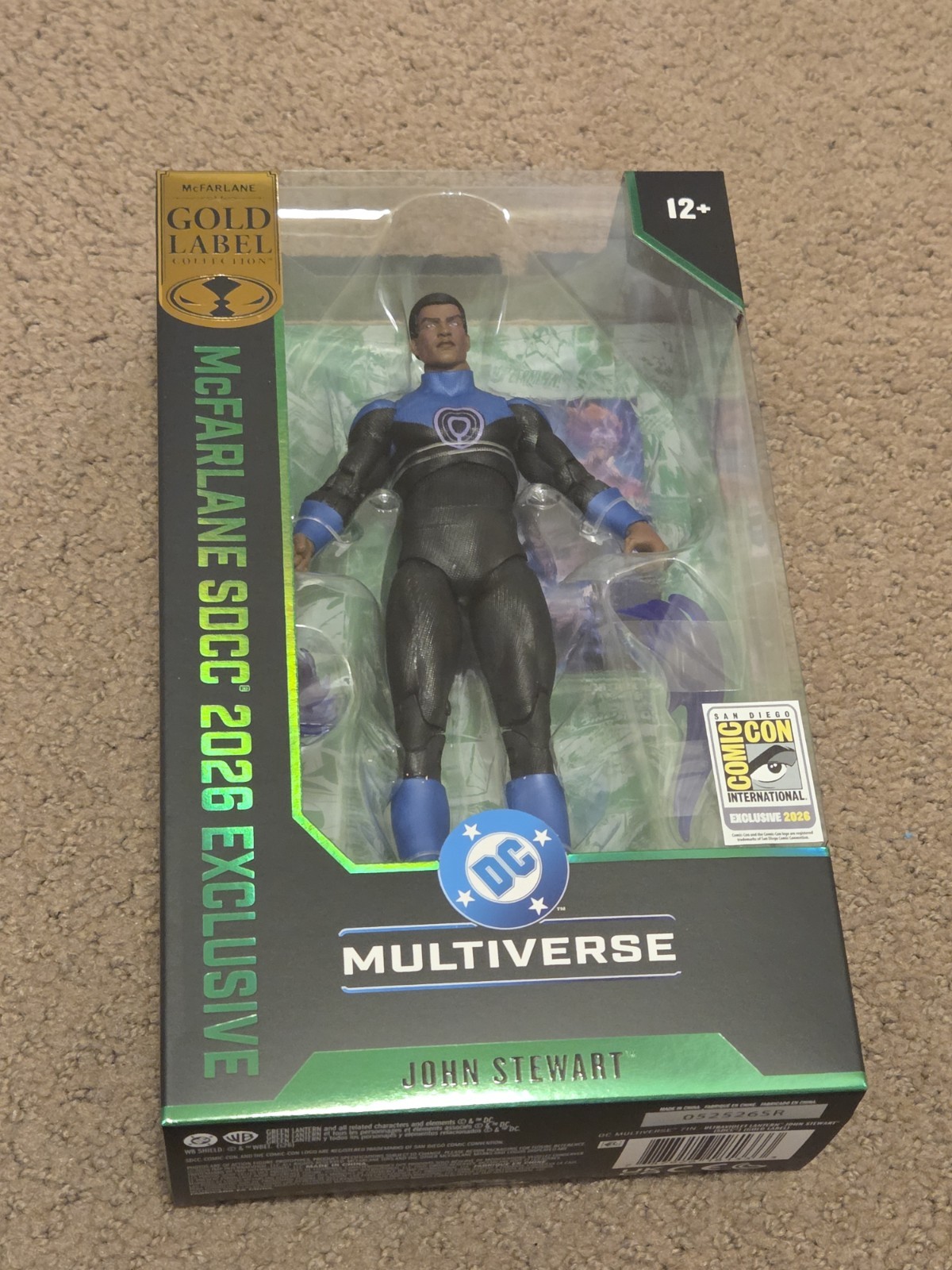 SDCC 2026 Esclusiva DC Multiverse Gold Label Collection Figura John Stewart