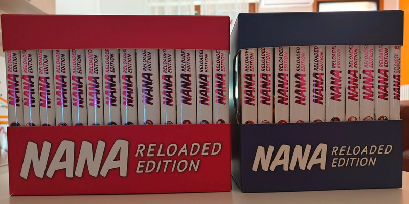 NANA reloaded edition  ITA - serie completa BOX 1 e 2 - pari al nuovo