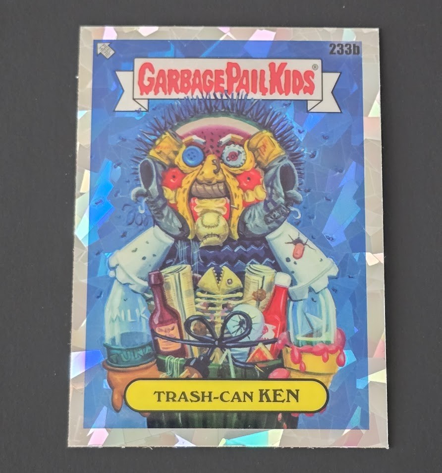 2023 Topps Chrome Garbage Pail Kids Series 6 #233b TrashCan Ken Atomic Refractor