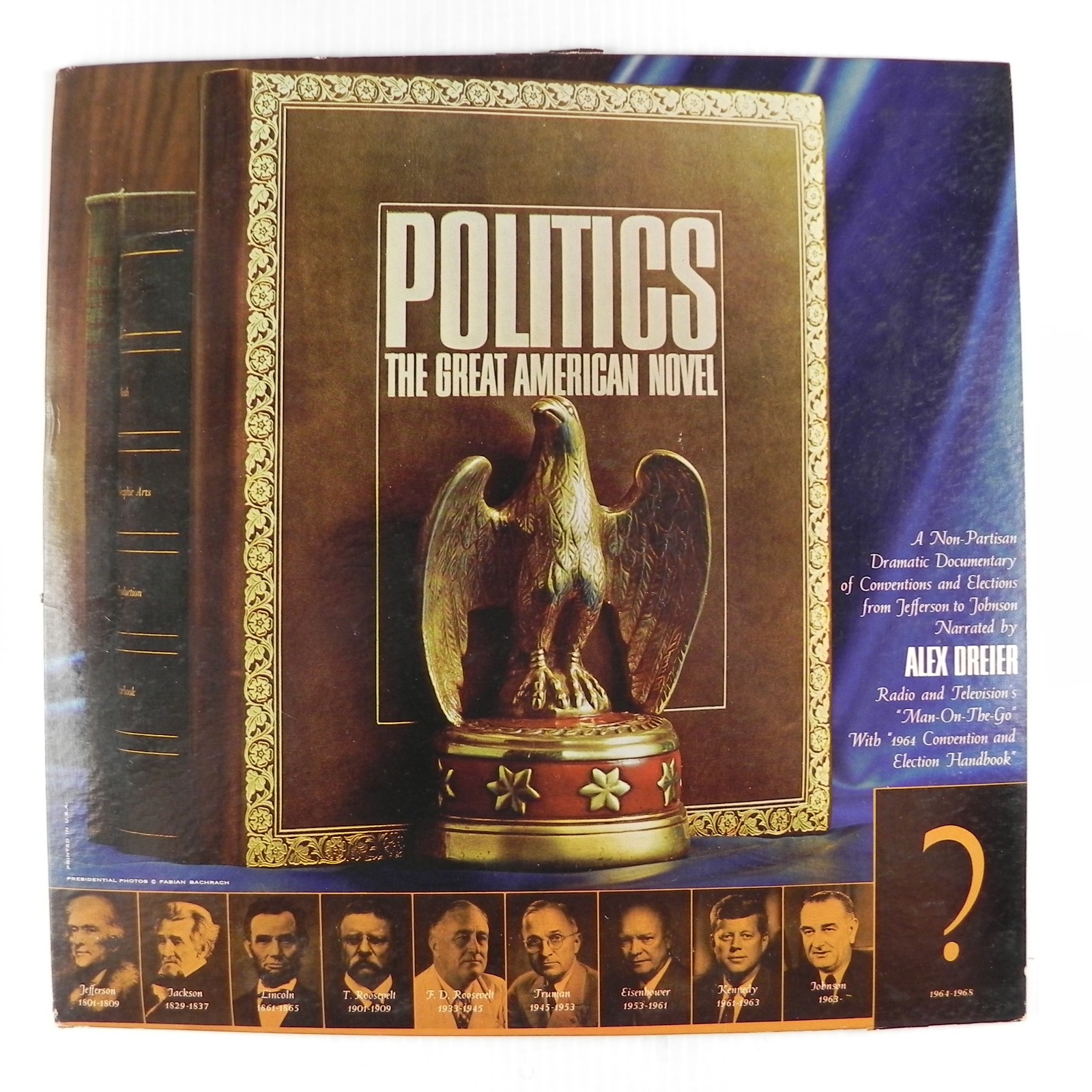 Alex Dreier - Politics The Great American Novel National Comm. 1964 Vinyl LP VG+