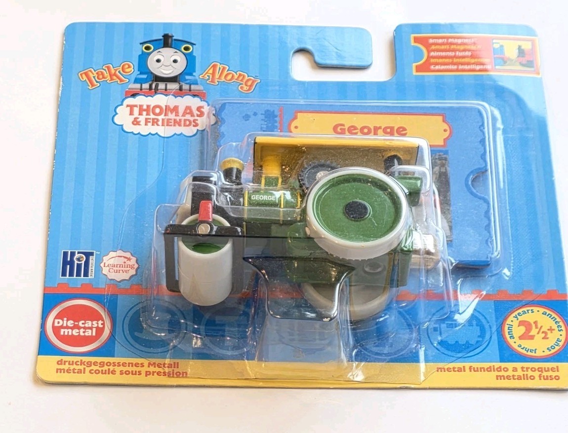 Take Along Thomas Diecast George Steam Engine Learning Curve come nuovo su scheda 2005 
